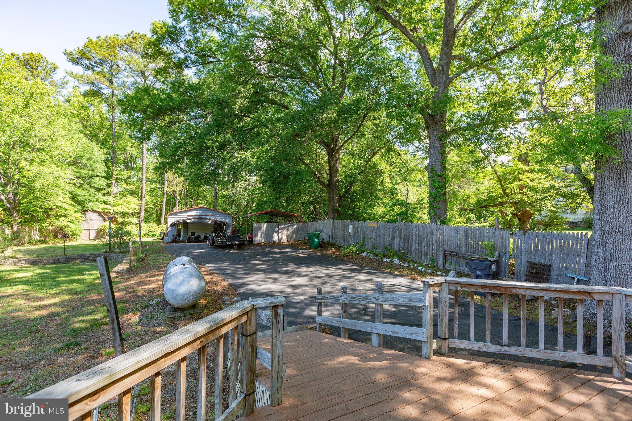 910 Ficklen Road Fredericksburg, VA 22405 - Photo 38 of 45 Ramp leading down to the fenced in backyard