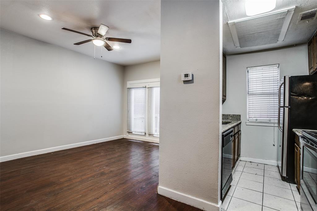 5114 Bryan Street, Unit 3 Dallas, TX 75206 - Photo 12 of 22 wooden floor in an empty room with a window