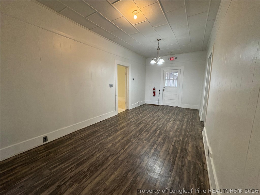 3174 Lindsay Road Raeford, NC 28376 - Photo 10 of 28 wooden floor in an empty room with a window