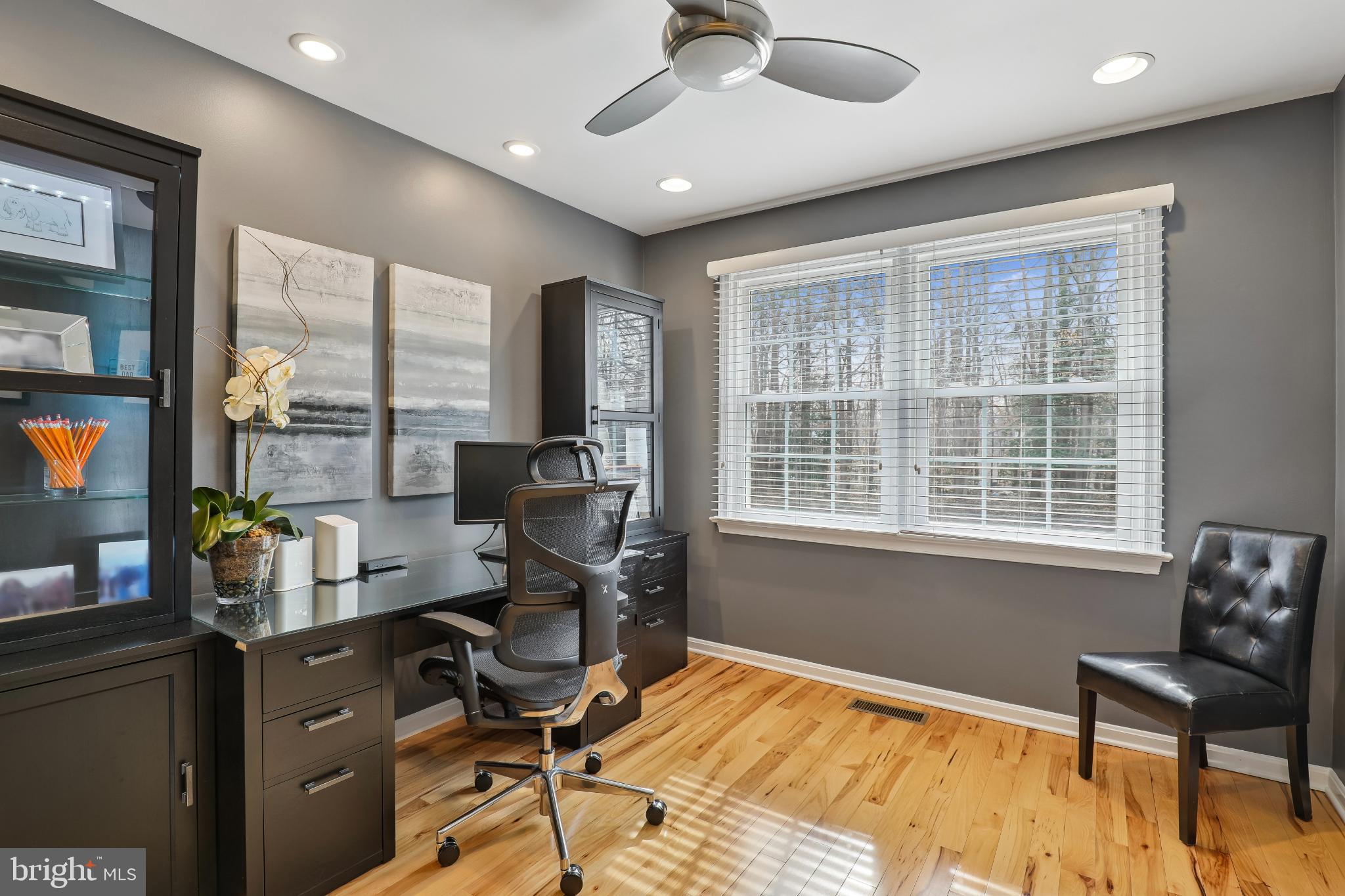 8019 Galla Knoll Circle Springfield, VA 22153 - Photo 36 of 52 Modern workspace with natural light.