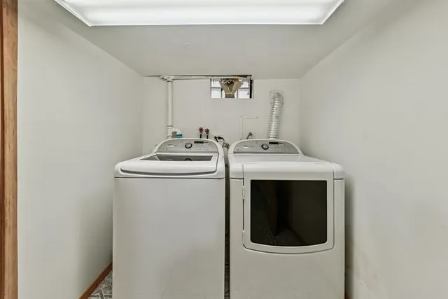 a view of room with window