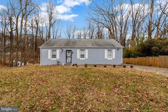 a backyard of a house