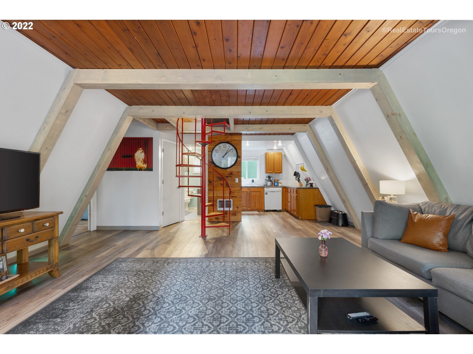 19465 Southeast Summertime Drive Sandy, OR 97055 - Photo 5 of 27 a view of a living room and dining room