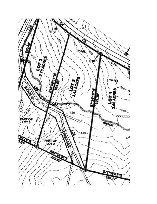 Lot #3 Moose Hill Road Livermore Falls, ME 04254 - Photo 3 of 3 Lot 2 West View survey