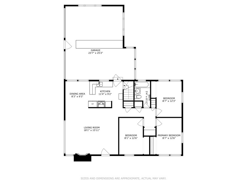 8645 Frontage Road Skokie, IL 60077 - Photo 12 of 13 a picture of floor plan