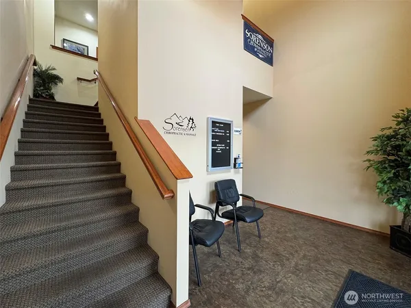 a view of entryway and hall