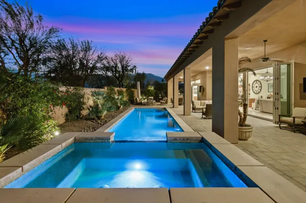 a view of a swimming pool