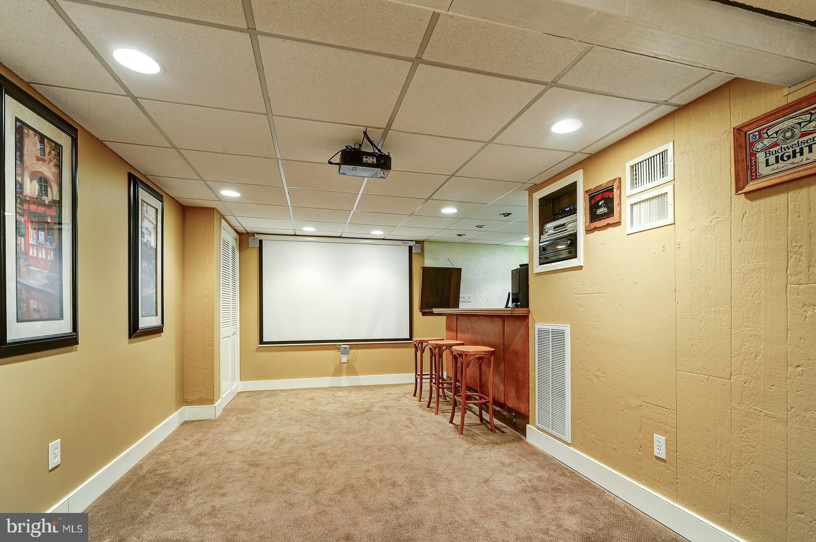 61 Federal City Road Ewing, NJ 08638 - Photo 24 of 33 Media Room (Basement Level)