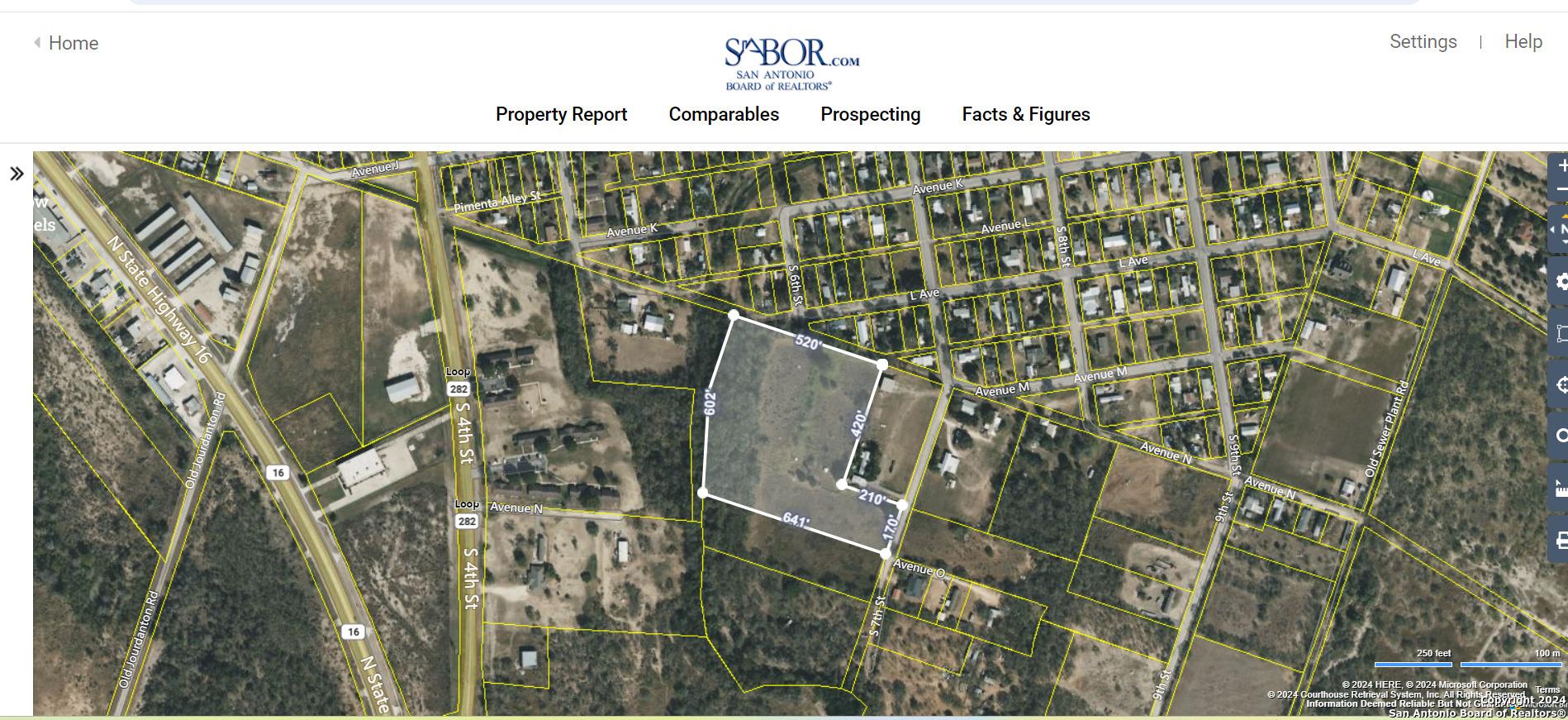 1075 7th Street Poteet, TX 78065 - Photo 3 of 8 a view of a mirror