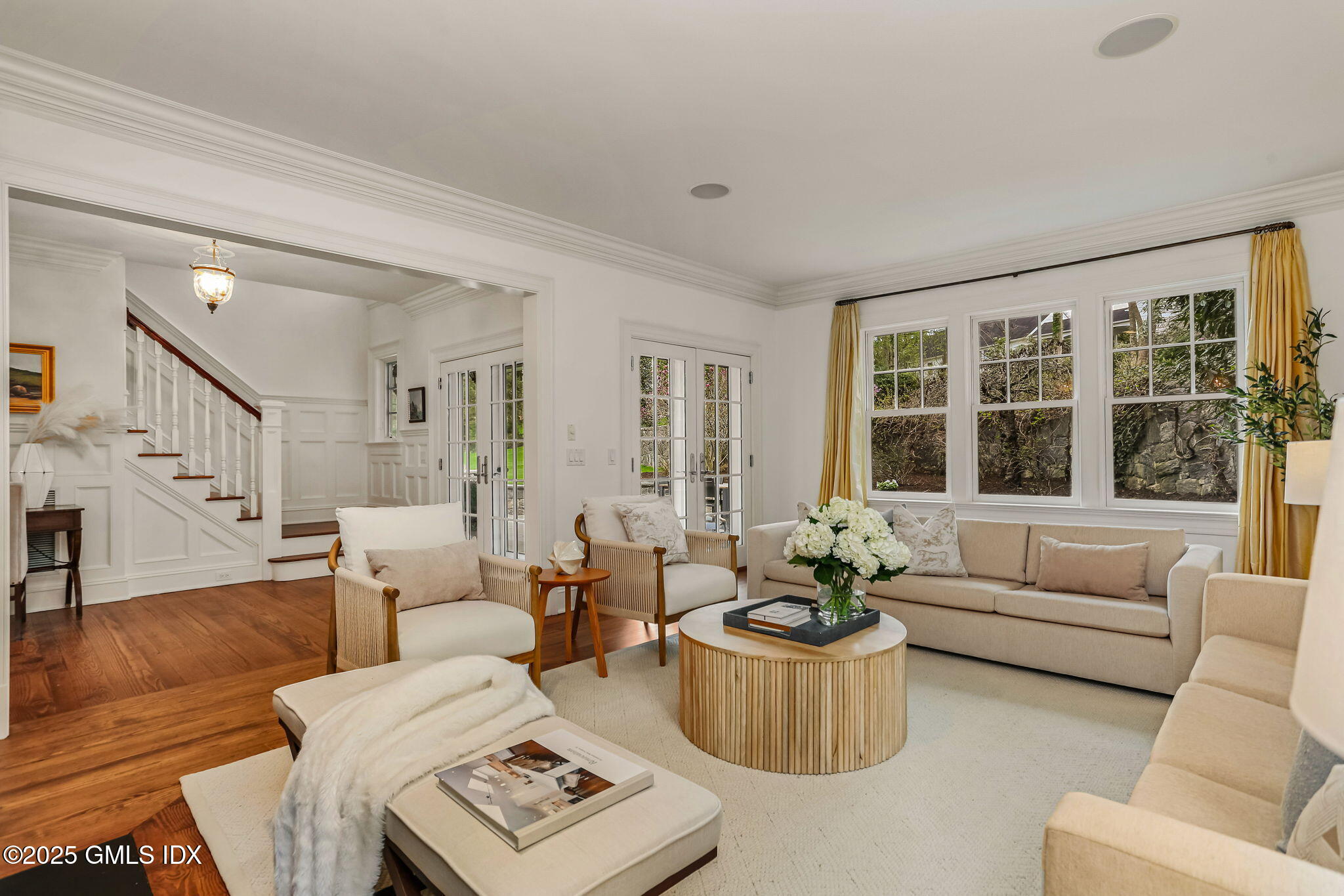 10 Francine Drive Greenwich, CT 06830 - Photo 12 of 59 a living room with furniture and a large window