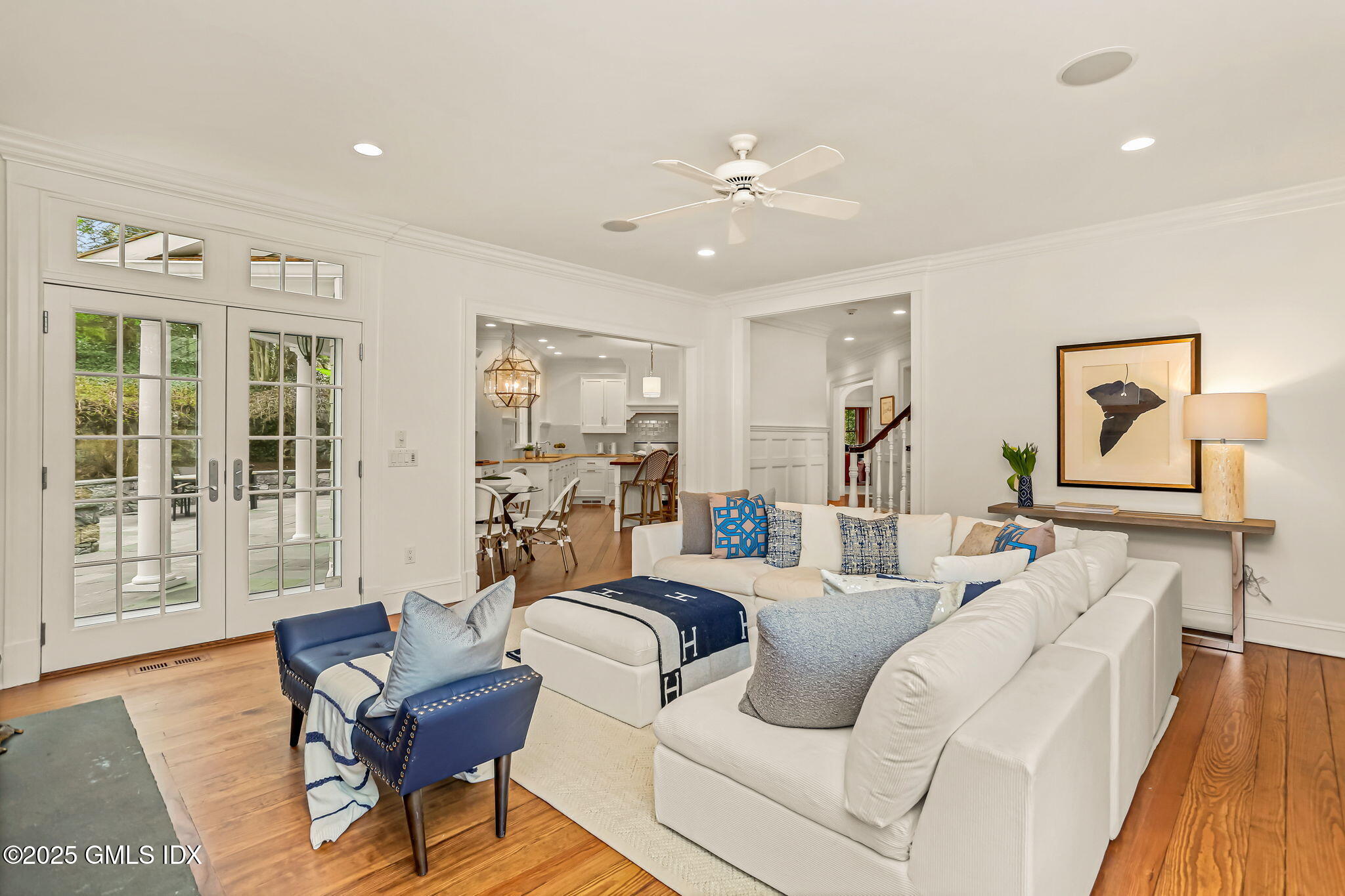 10 Francine Drive Greenwich, CT 06830 - Photo 25 of 59 a living room with furniture and wooden floor
