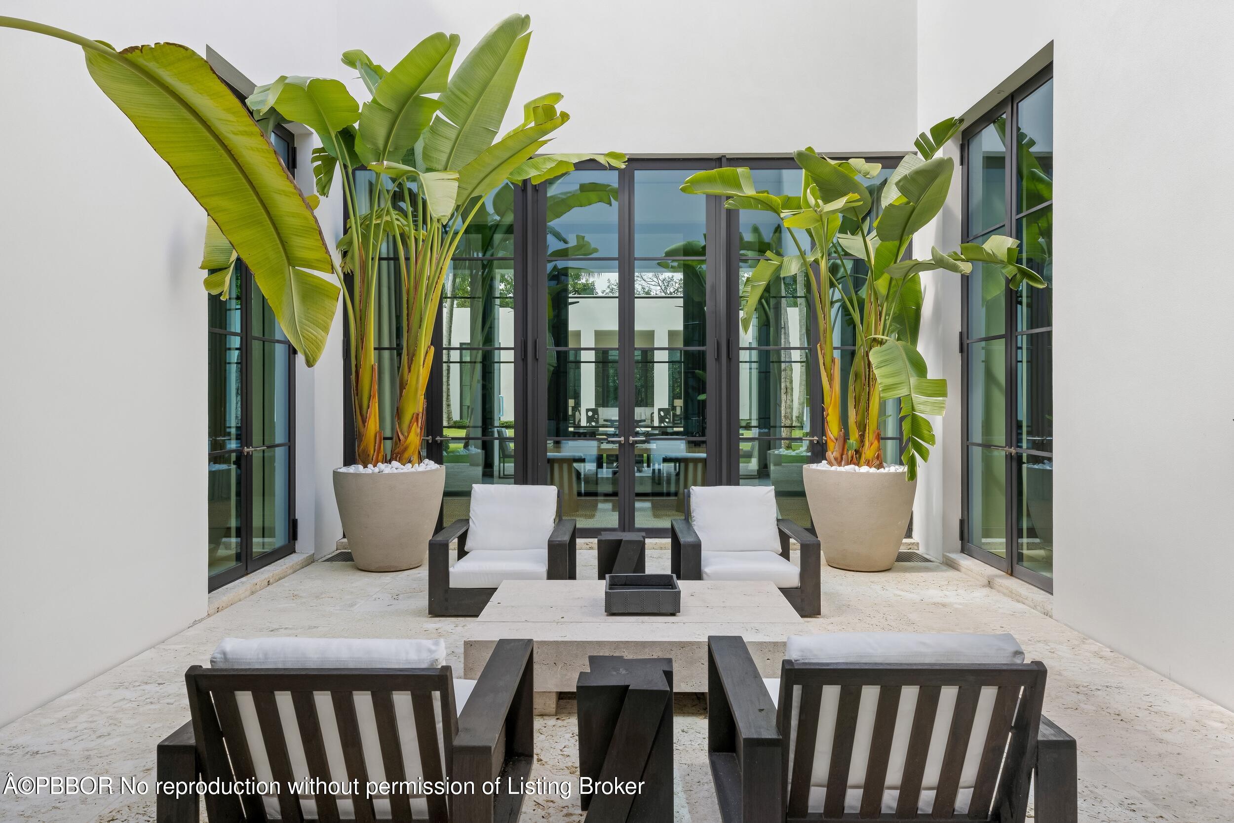 241 Jungle Road Palm Beach, FL 33480 - Photo 15 of 98 Interior Courtyard