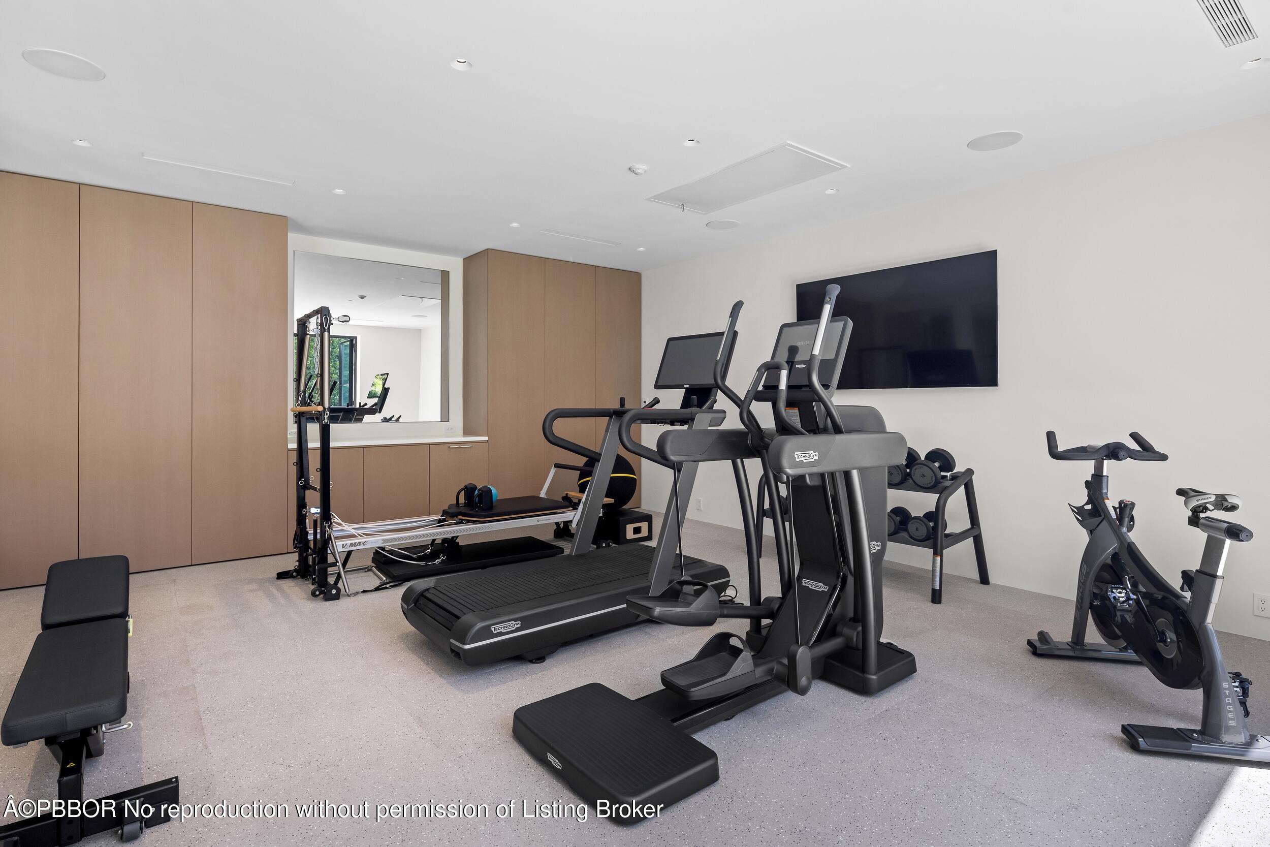 241 Jungle Road Palm Beach, FL 33480 - Photo 43 of 98 Gym