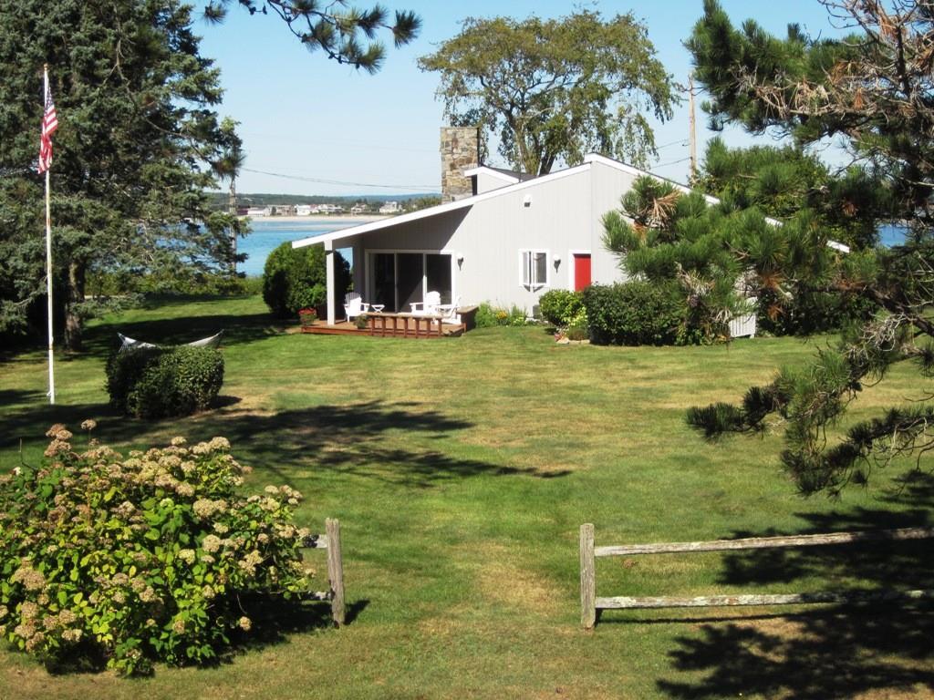 532 Black Point Road Scarborough, ME 04074 - Photo 5 of 21 Deck offers water views and the yard...