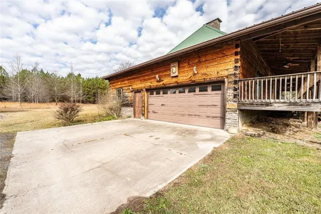 a view of outdoor space with trees
