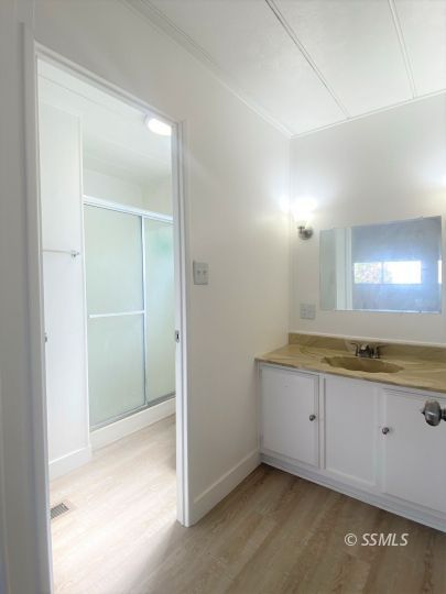 821 West Bennett Street Ridgecrest, CA 93555 - Photo 21 of 26 a view of a kitchen cabinets and empty room