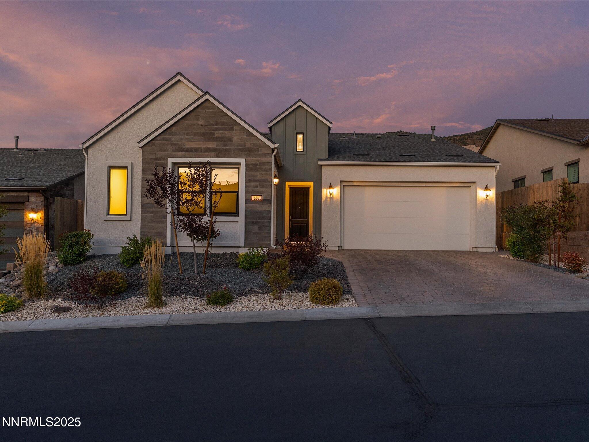 15026 Iron River Drive Reno, NV 89521 - Photo 26 of 26 a front view of a house with garden