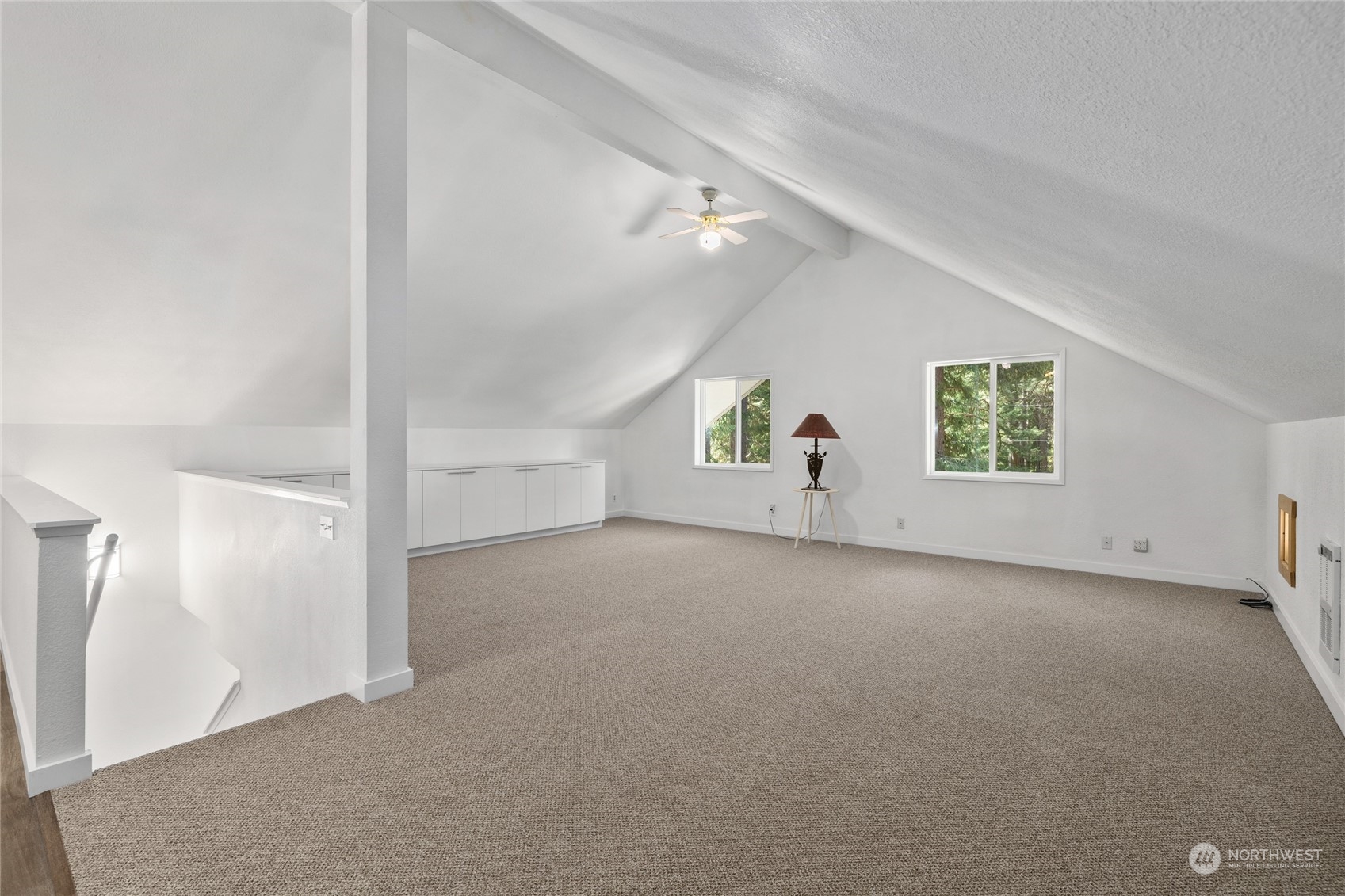 30 Crawford Ronald, WA 98940 - Photo 14 of 30 an empty room with windows and ceiling fan