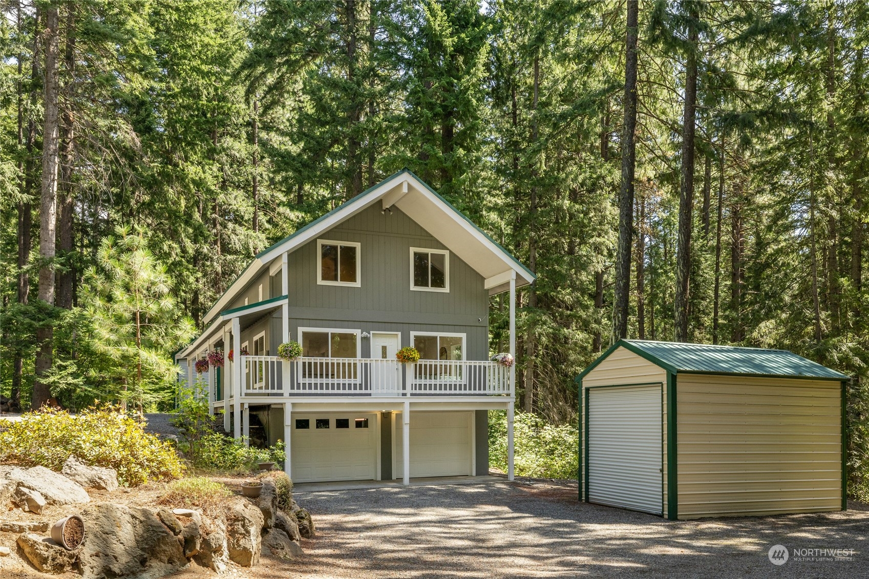 30 Crawford Ronald, WA 98940 - Photo 22 of 30 a front view of a house with a yard