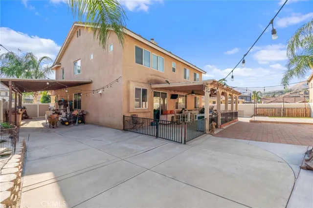 a view of a wrought iron stairs