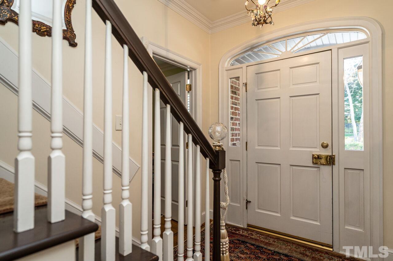 3305 Ridgecrest Court Raleigh, NC 27607 - Photo 5 of 26 a view of an entryway with staircase