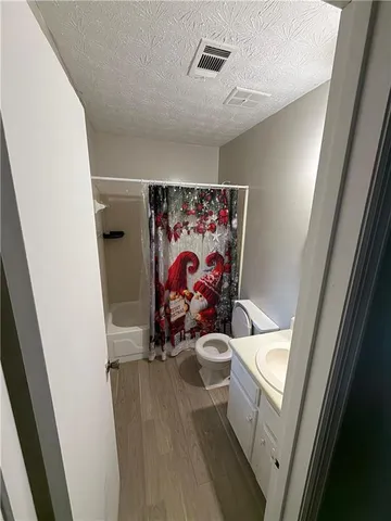 a view of a hardwood floor