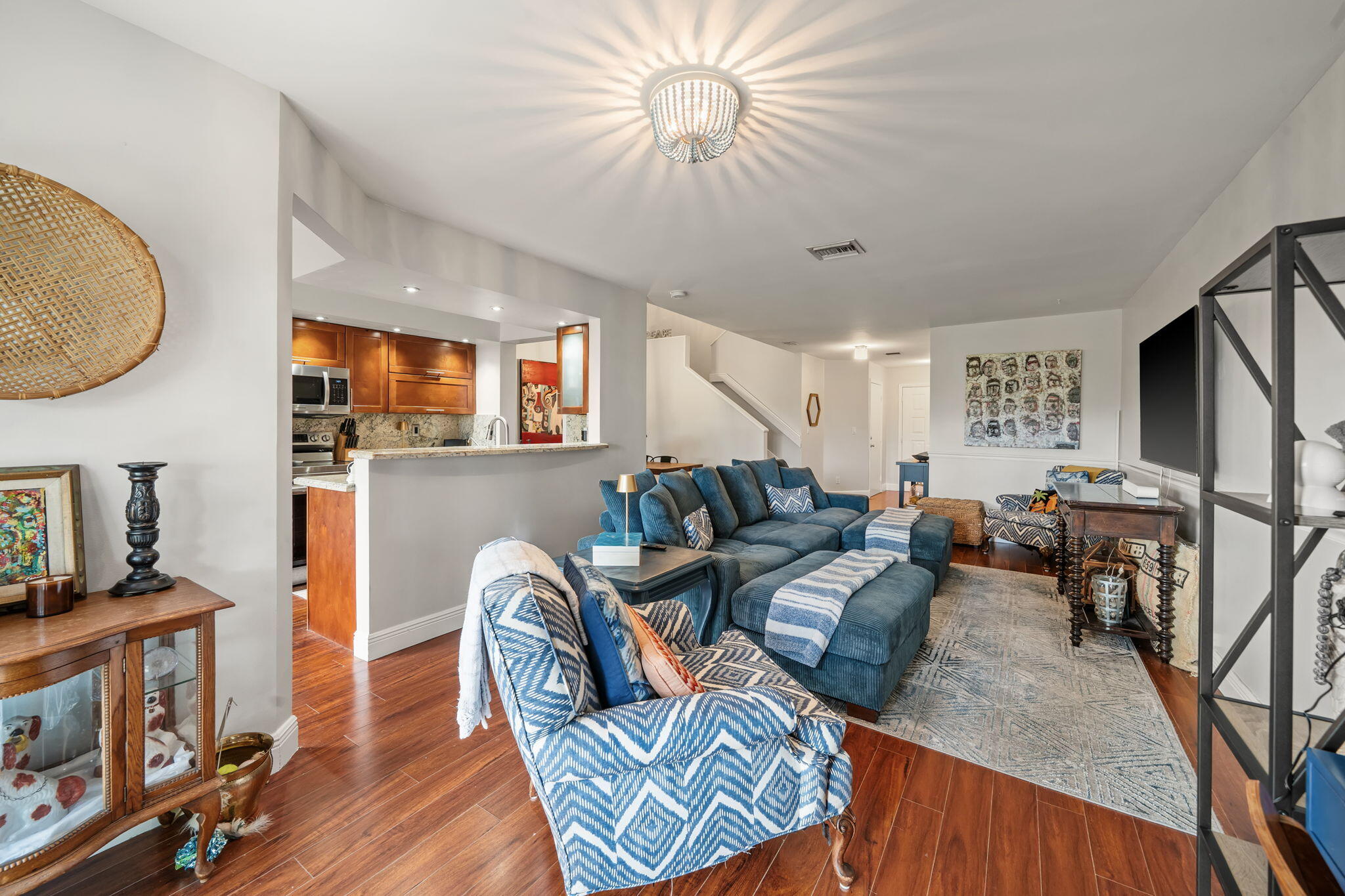 5250 Sapphire Valley Boca Raton, FL 33431 - Photo 11 of 35 Living Room/Kitchen