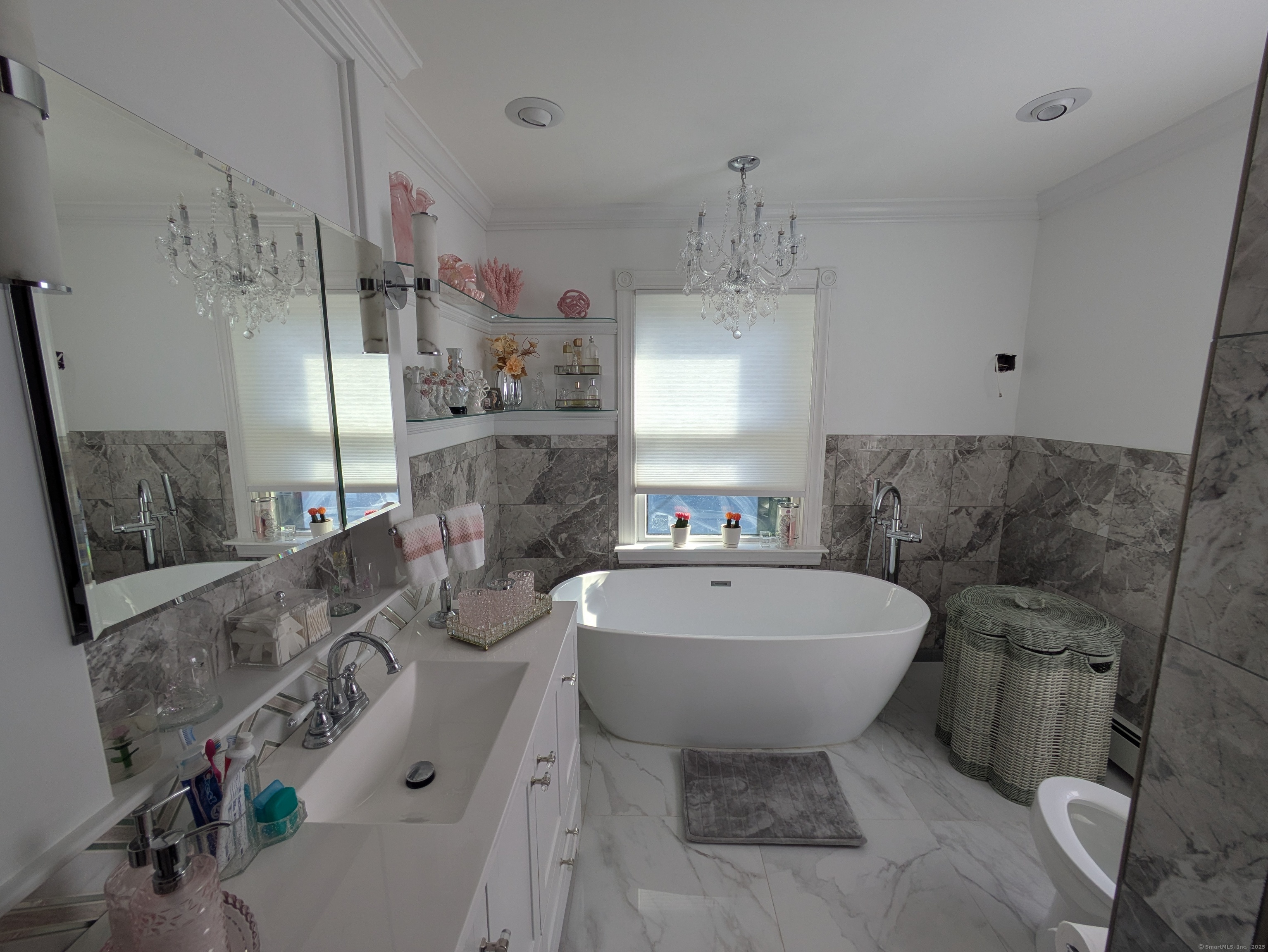 541 Benson Road Middlebury, CT 06762 - Photo 13 of 24 a bathroom with a sink toilet and shower