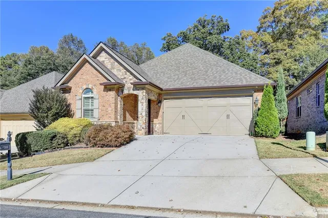 a view of house and outdoor space
