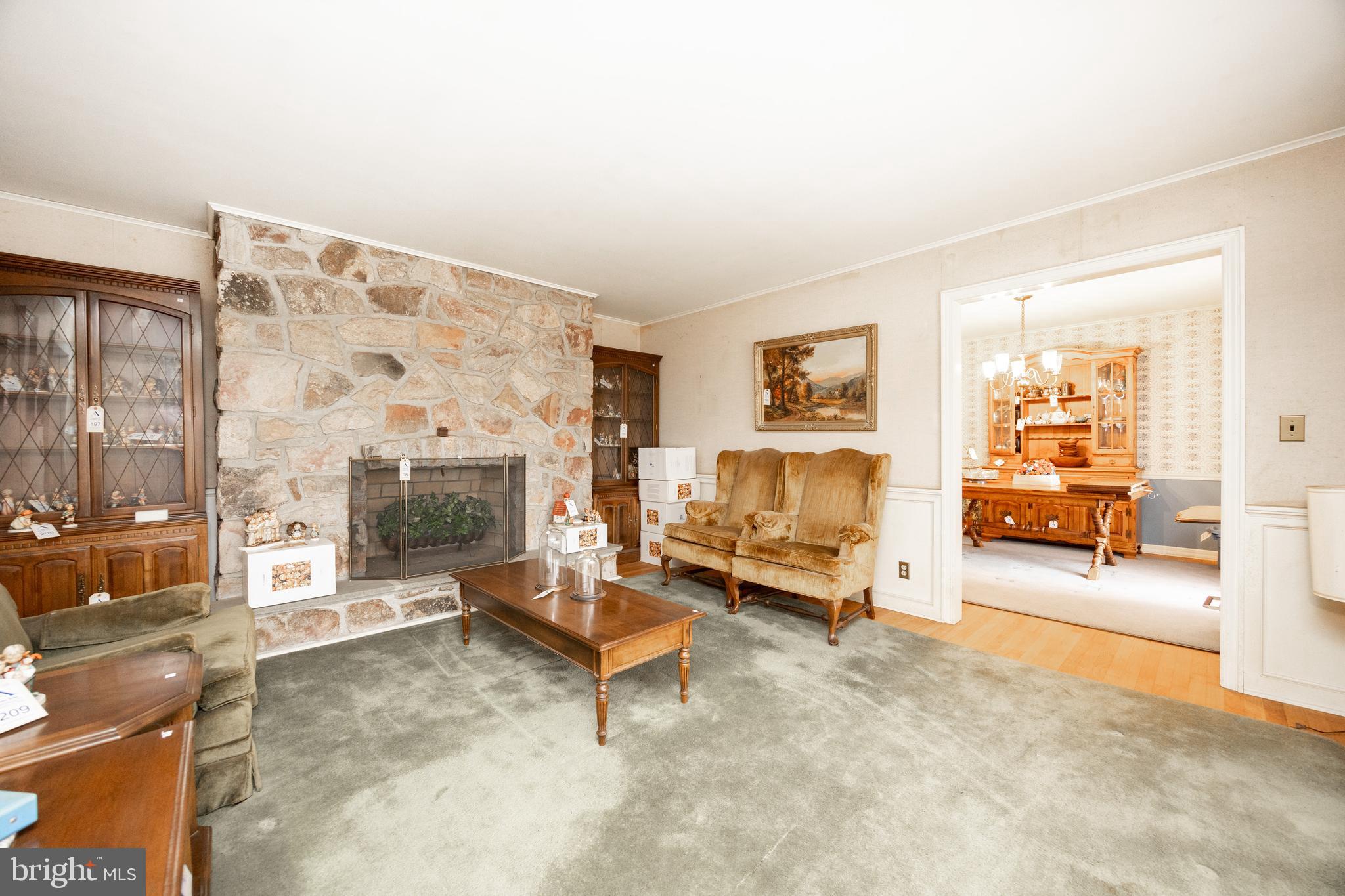 1831 Highpoint Road Coopersburg, PA 18036 - Photo 2 of 35 Formal Living Room with fireplace