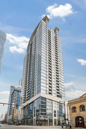 a front view of a building