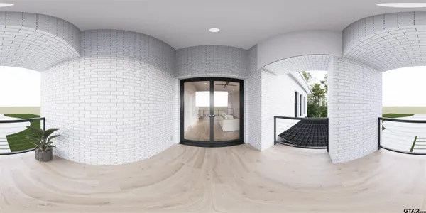 a view of wooden floor in a room