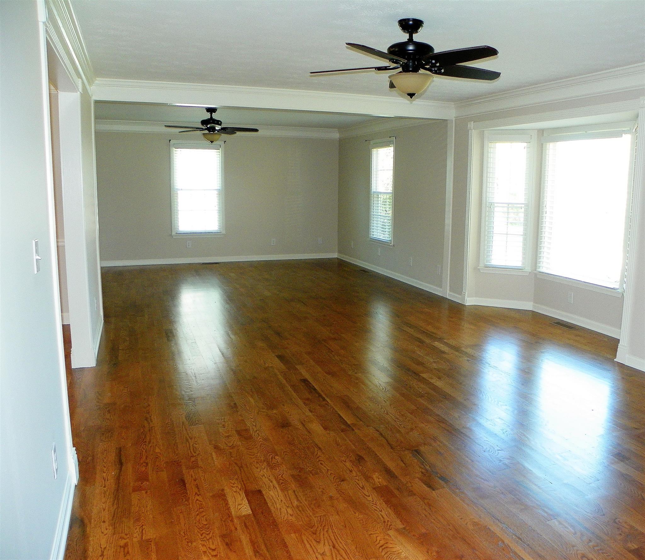 4124 Buck Matthews Road Columbia, TN 38401 - Photo 7 of 26 Large great room with all new hard wood floors.