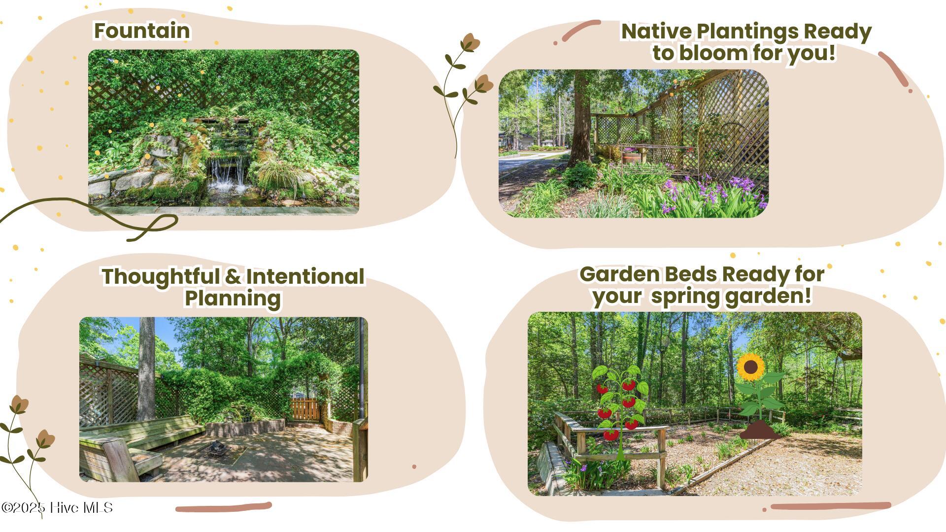 103 Ridge Road Hampstead, NC 28443 - Photo 38 of 60 The Surrounding Enchanted Gardens!