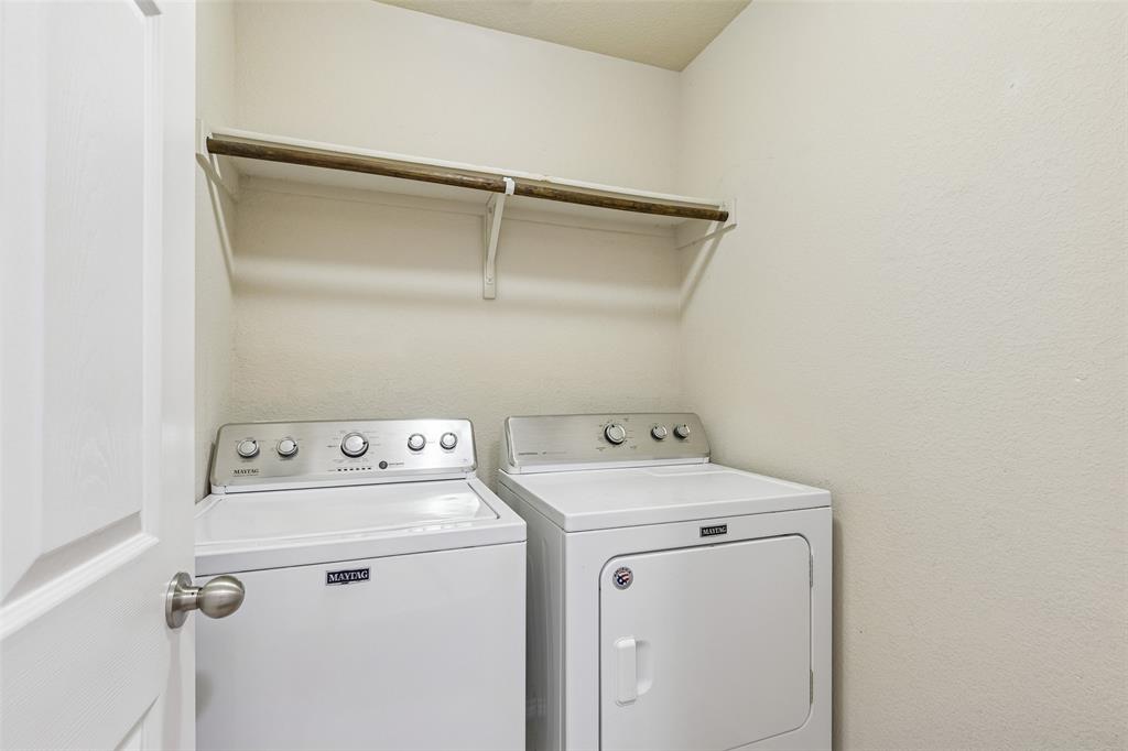 506 Austin Lane Lavon, TX 75166 - Photo 20 of 24 a utility room with dryer and washer