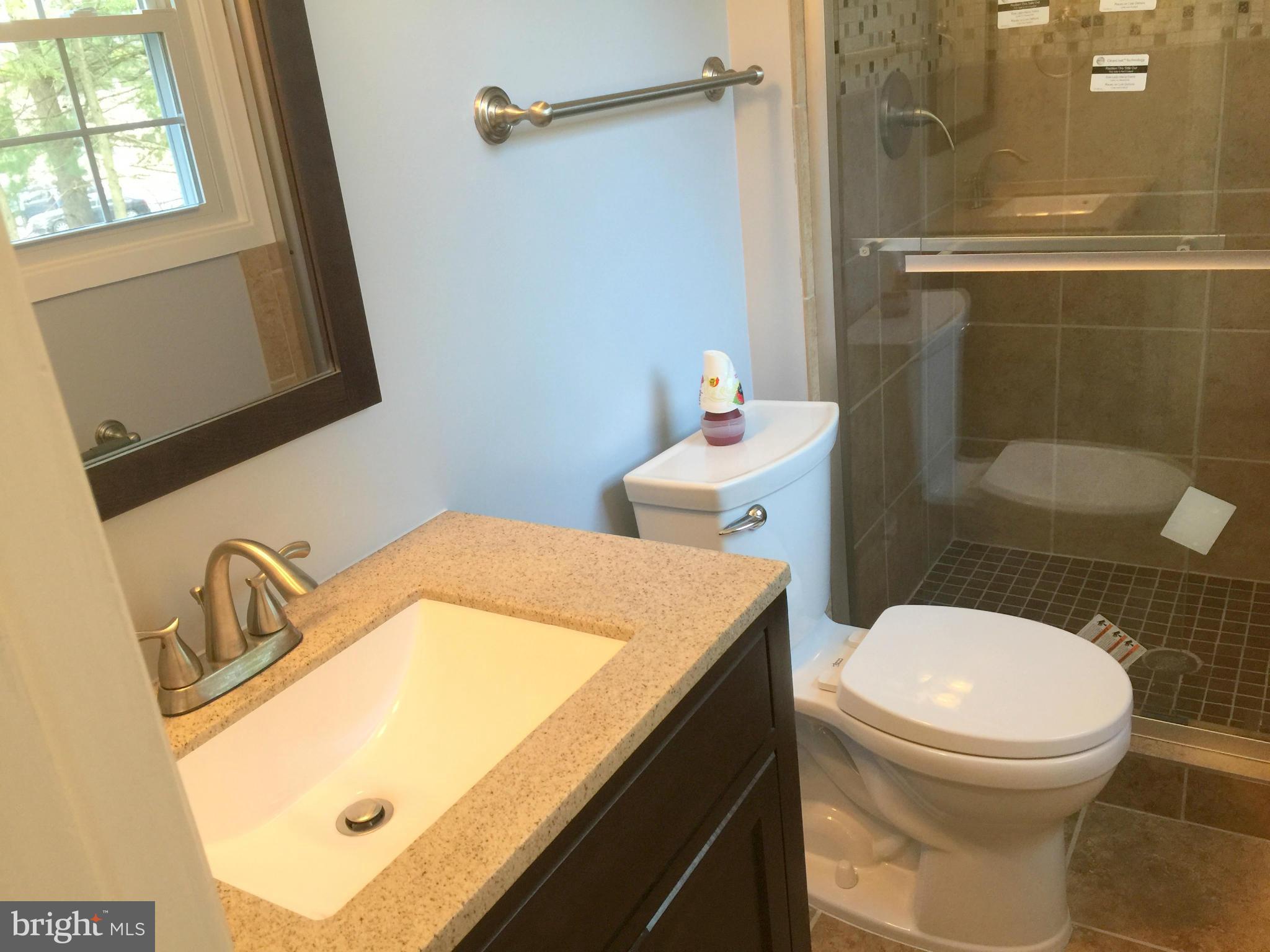 5146 Downwest Ride Columbia, MD 21044 - Photo 13 of 26 a bathroom with a sink a toilet and a mirror