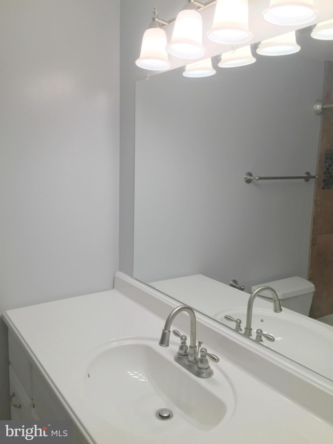 5146 Downwest Ride Columbia, MD 21044 - Photo 14 of 26 a bathroom with a sink vanity and mirror
