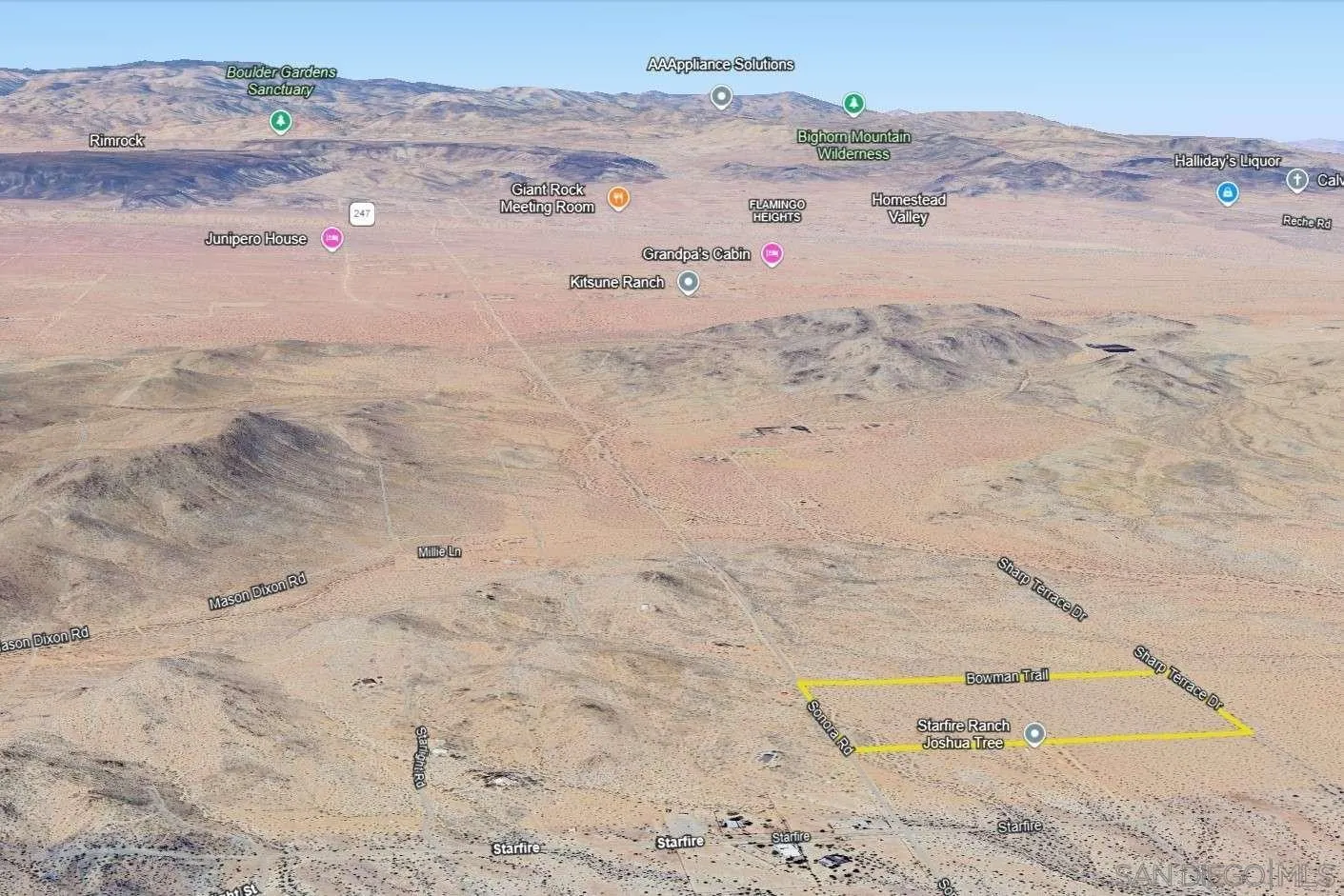 0 Sharp Terrace Drive, Unit 24 Joshua Tree, CA 92252 - Photo 38 of 40 a view of ocean beach