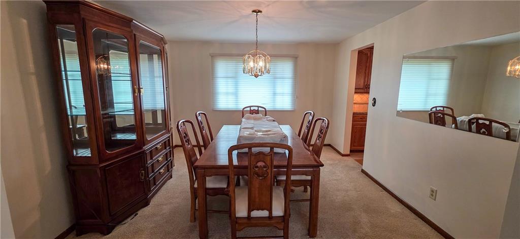 21 Stella Street Burgettstown, PA 15021 - Photo 5 of 20 a view of a dining room with furniture and chandelier