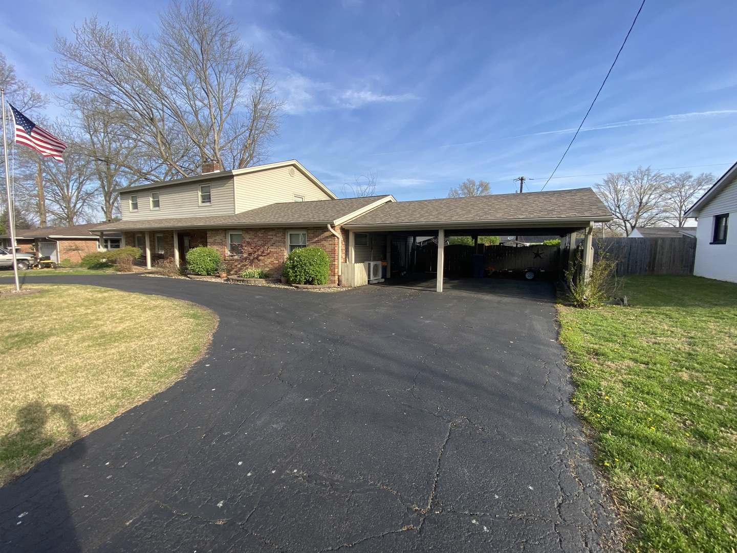 1230 East Calumet Street Centralia, IL 62801 - Photo 2 of 23 a view of a house with a swimming pool