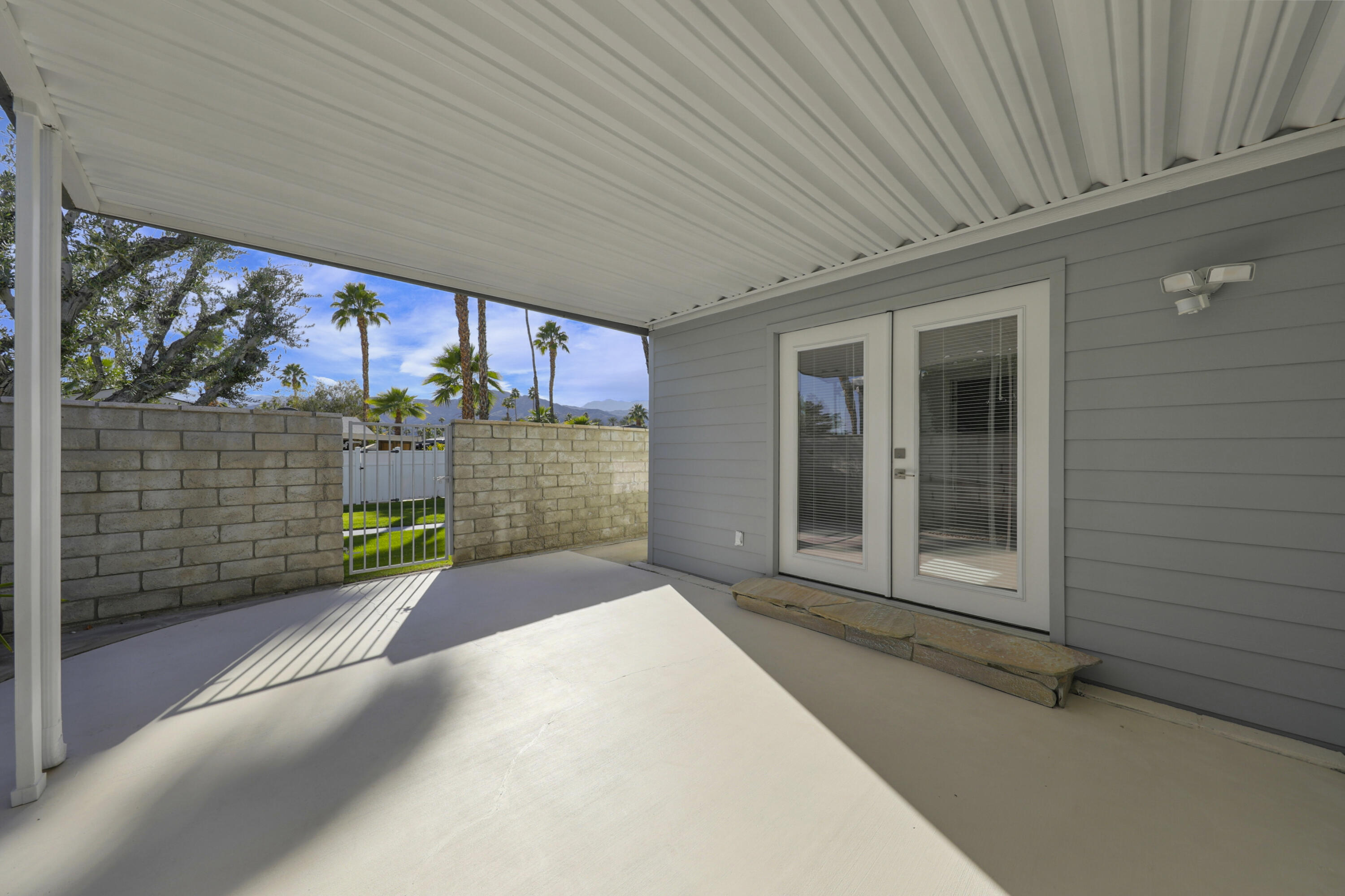 126 Monte Carlo Street Rancho Mirage, CA 92270 - Photo 25 of 33 a view of a backyard