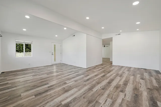 a view of empty room