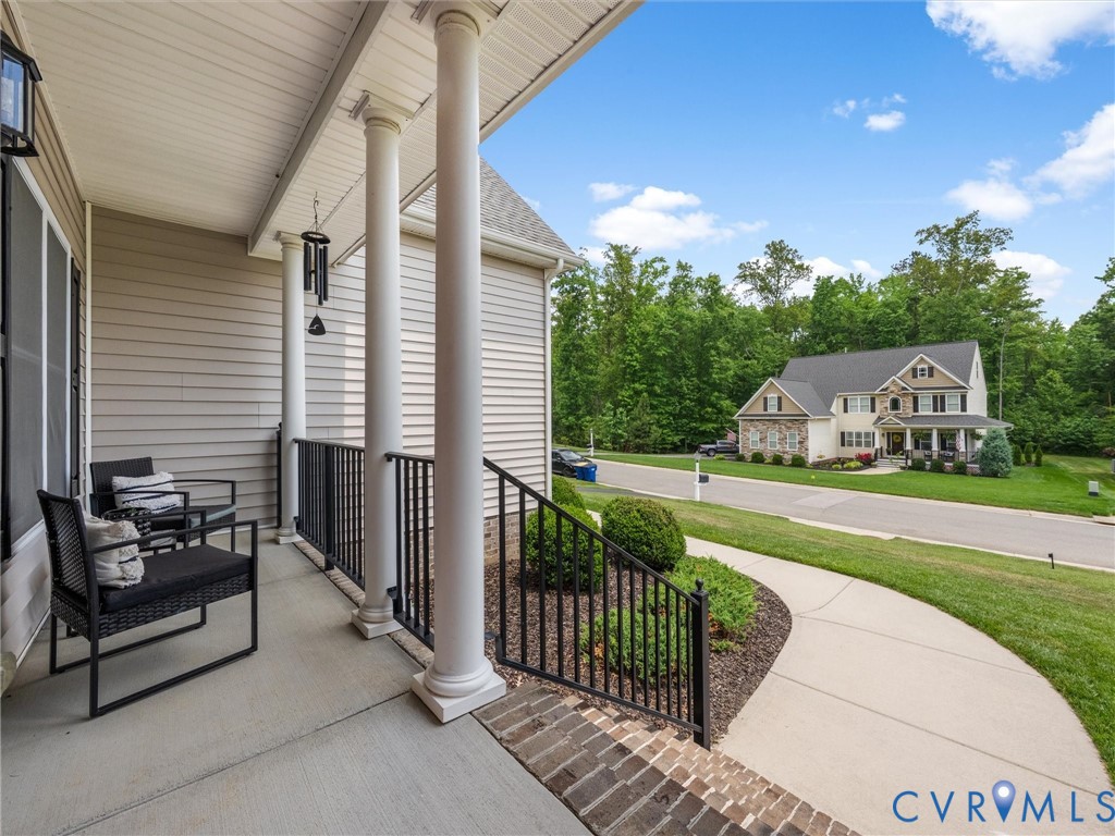 10824 Avening Road Chesterfield, VA 23832 - Photo 4 of 47 a view of a house with backyard and porch