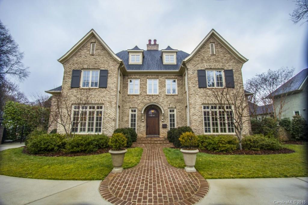 1930 Harris Road Charlotte, NC 28211 - Photo 21 of 21 a front view of a house with garden
