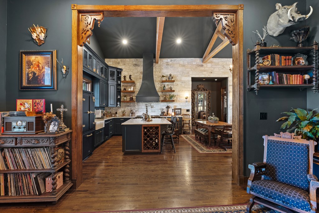 162 Flowering Sage Lane Comfort, TX 78013 - Photo 15 of 74 a living room with furniture and a fireplace