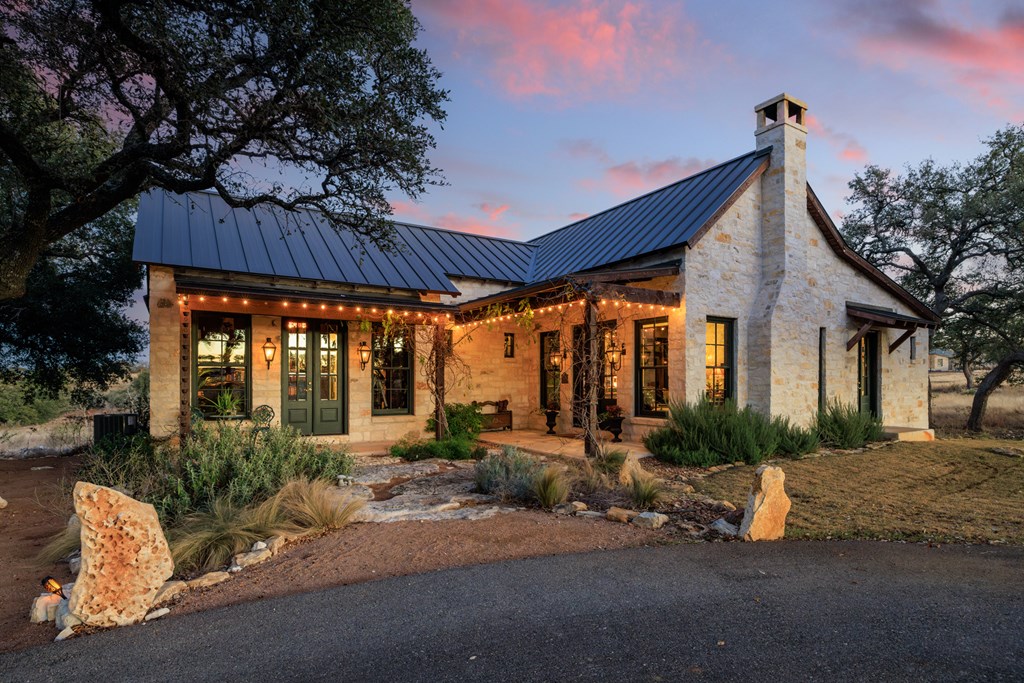 162 Flowering Sage Lane Comfort, TX 78013 - Photo 57 of 74 a front view of a house with garden