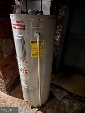 a view of water heater room