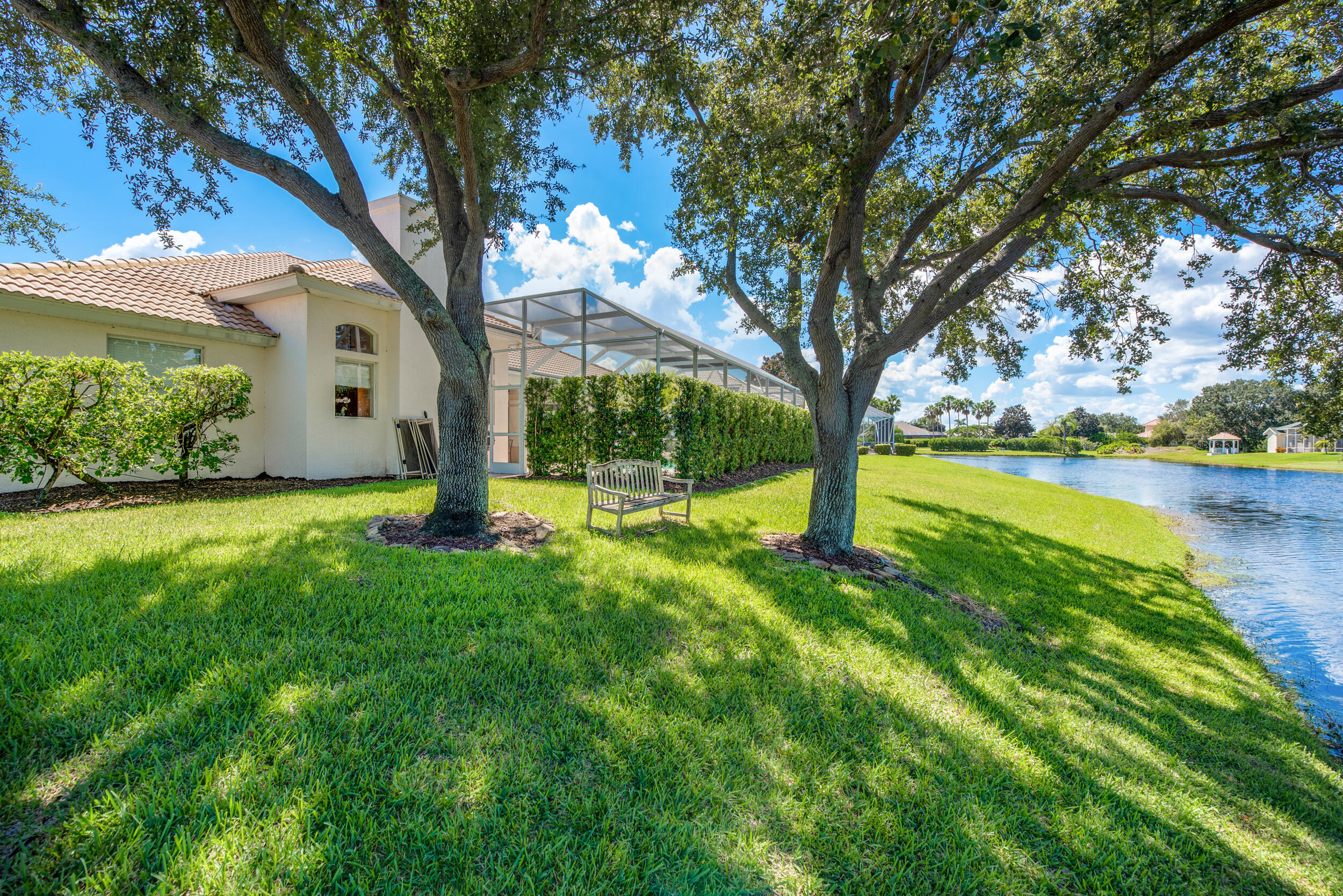 4130 Stoney Point Road Melbourne, FL 32940 - Photo 20 of 40 a front view of house with yard and green space