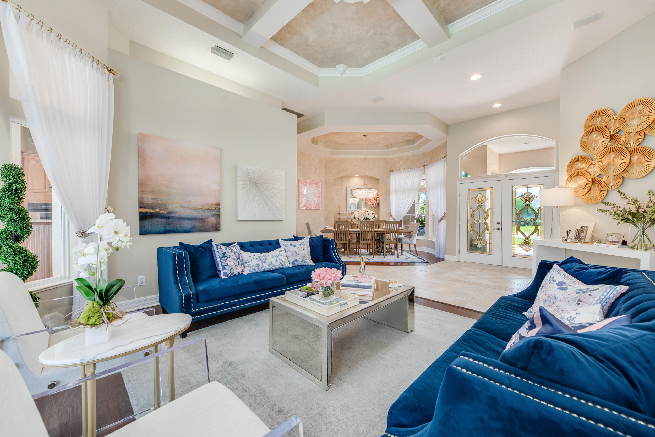 4130 Stoney Point Road Melbourne, FL 32940 - Photo 6 of 40 a living room with furniture and a large window