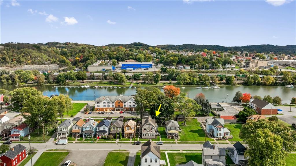 726 Market Street, Unit 3 Beaver, PA 15009 - Photo 24 of 24 a view of a lake with a mountain in the background